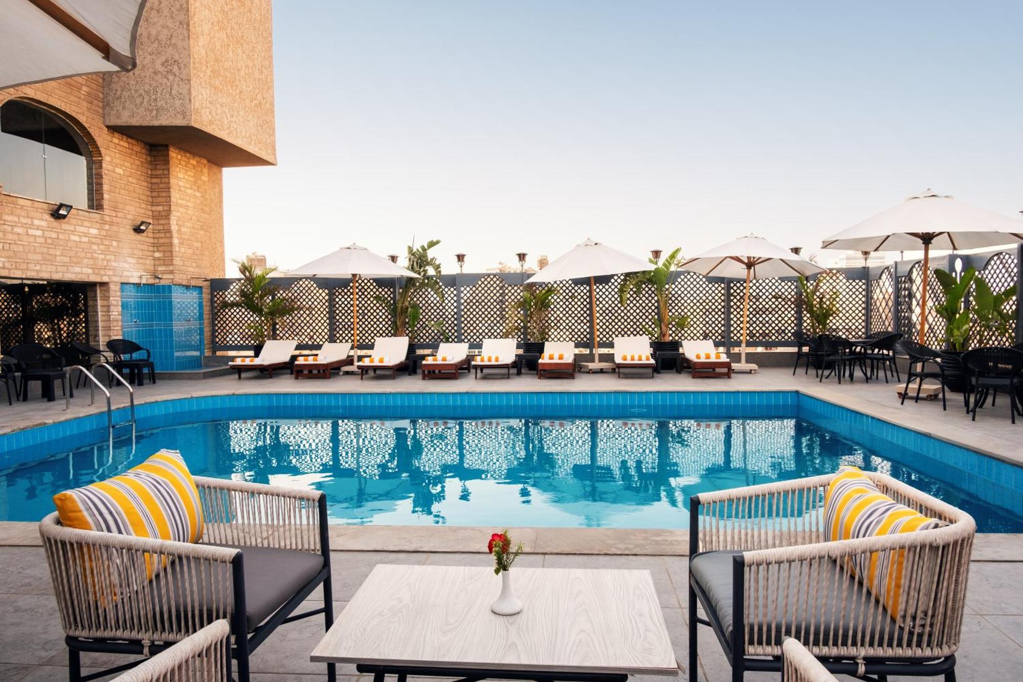 Marwa Palace Hotel Cairo Giza Esterno foto